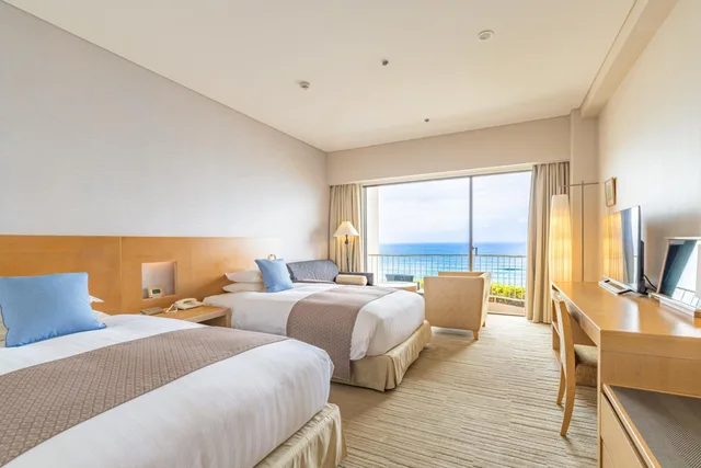 غرفة سوبيريور بإطلالة على البحر بشرفة، Izu Imaihama Tokyu Hotel 1/8