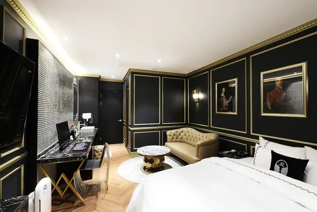غرفة فاخرة بسرير كوين، Mari Hotel 3/7