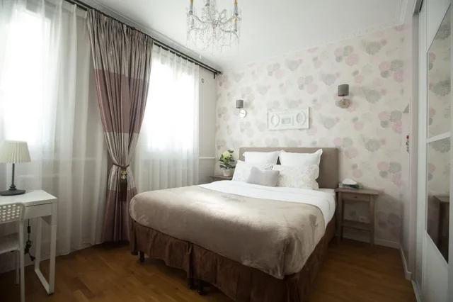 غرفة كلاسيكية بسرير مزدوج بغرفة نوم واحدة بحمام خاص، La Maison Gobert 3/8
