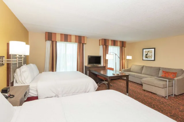 جناح استوديو بسريرين كوين مع أريكة، Hampton Inn And Suites Jacksonville Airport 4/5