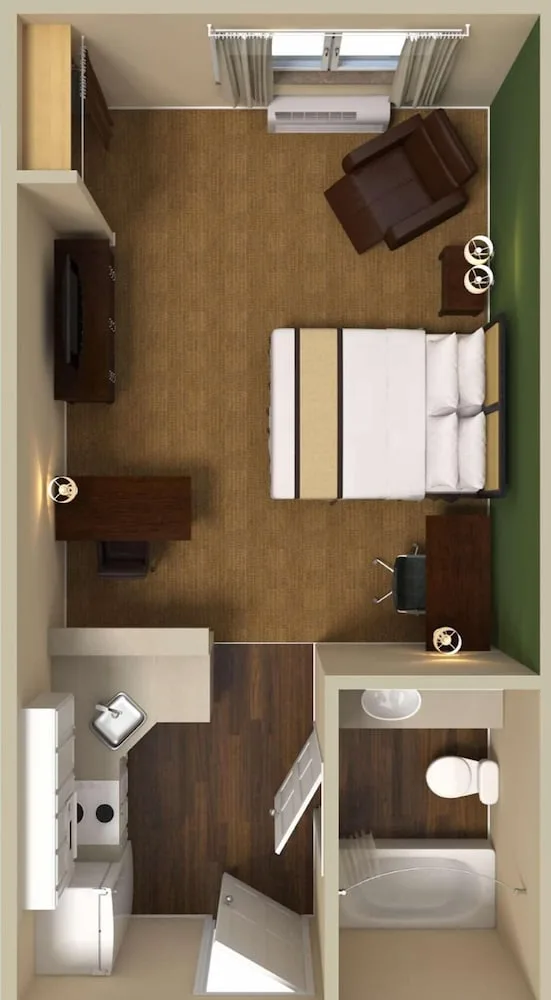 استوديو بسريرين مزدوجين، Extended Stay America Columbus - Easton 4/5