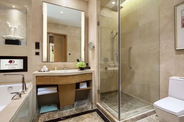 غرفة بسرير مزدوج لذوي الإعاقة، DoubleTree by Hilton Hotel Guangzhou 4/4