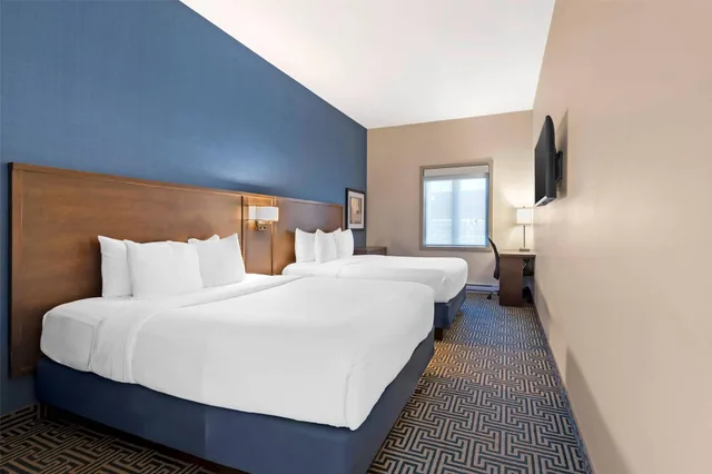غرفة بسريرين كوين، Quality Inn Centre-Ville 5/8