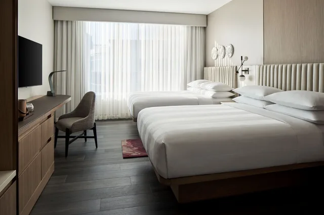 غرفة بسريرين كوين، Marriott Bethesda Downtown at Marriott HQ 1/8