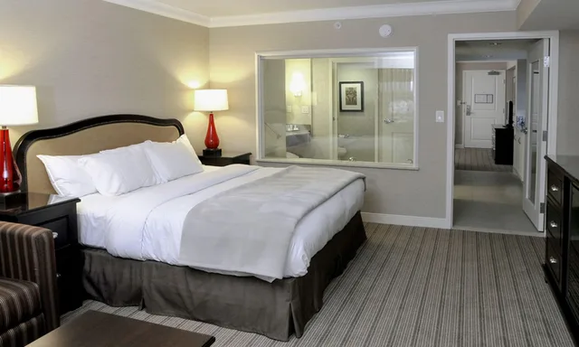 2 Bedrooms, Deluxe, Suite, Canadian Us Falls View, Jetted Tub، Hilton Niagara Falls/ Fallsview Hotel and Suites 2/2