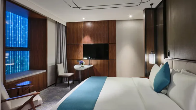 جناح بسرير كينج بغرفة نوم واحدة، Crowne Plaza Wuhan Development Zone 1/2