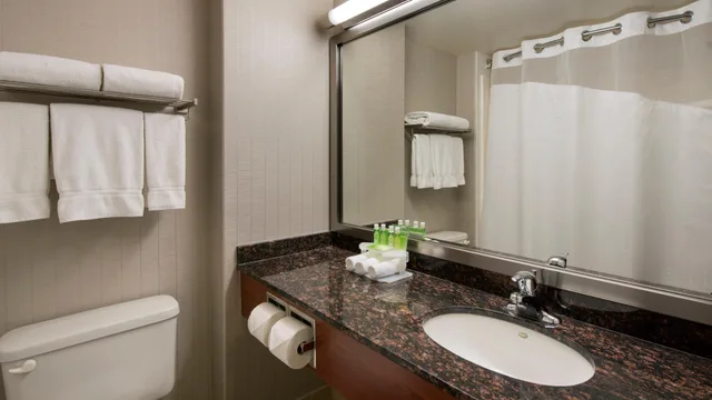 غرفة قياسية بسرير مزدوج، Holiday Inn Express & Suites Sherwood Park-Edmonton Area 1/1