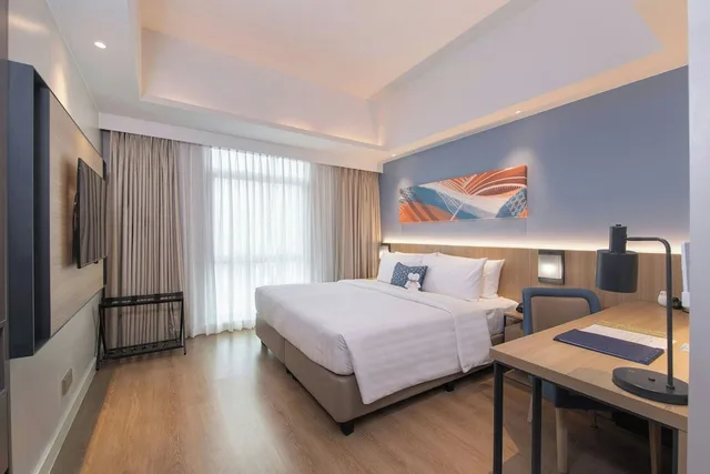 شقة ديلوكس بسرير كينج وسريرين منفصلين بغرفتي نوم، Citadines Roces Quezon City 1/5