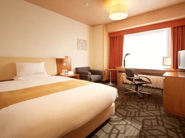 Economy, Double Bed, Main Tower, Smoking، Hotel Metropolitan Yamagata 1/6
