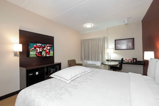 جناح بريميوم بسرير كينج مع أريكة، Red Roof PLUS Jacksonville - Southpoint 2/6