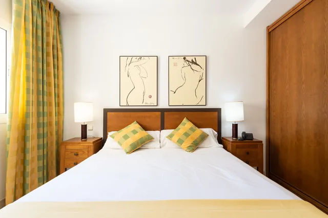 شقة بسريرين مزدوجين بغرفتي نوم مع أريكة، Holiday Club Sol Amadores 2/10