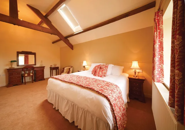 غرفة كومفورت بسرير مزدوج بإطلالة، Leigh Park Country House Hotel Vineyard, BWSC 5/7