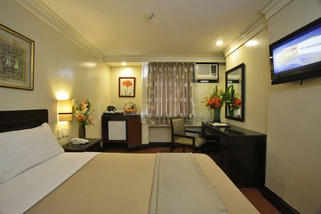غرفة ديلوكس مفردة بسرير كوين، Fersal Hotel Malakas 5/6