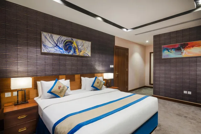 جناح ديلوكس بسرير كينج، فندق نخبة الملقا(Al Malqa Elite Hotel) 2/10