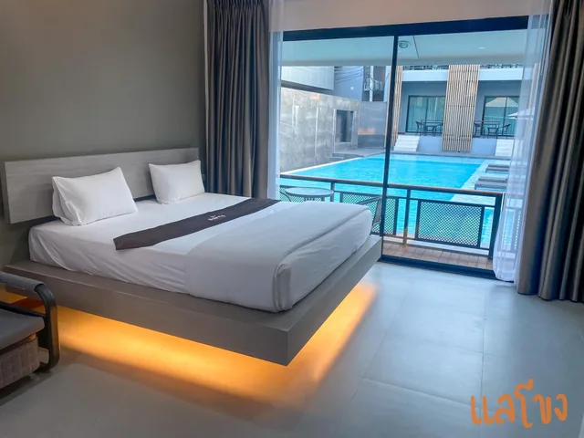 غرفة ديلوكس بسرير فردي، The Laekhong River Resort 1/1