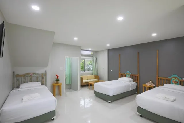 غرفة ديلوكس ثلاثية بثلاثة أسرّة، Phuket Nonnita Boutique Resort 3/7