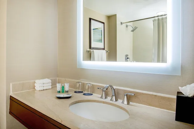 غرفة تقليدية بسريرين مزدوجين بحوض استحمام لذوي الإعاقة، The Westin Waltham Boston 3/5