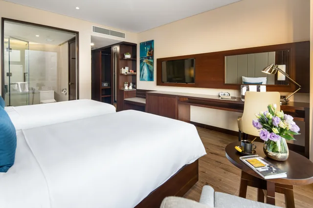 غرفة بريميير ديلوكس بسريرين منفصلين، Minh Toan Safi Ocean Hotel 3/10