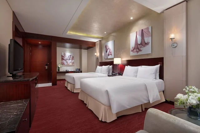 جناح استوديو تنفيذي بسريرين مزدوجين، Beijing Marriott Hotel Northeast 5/10