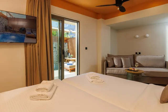 جناح جونيور بمسبح خاص، Palmera Beach Hotel and Spa Adult Only 4/10