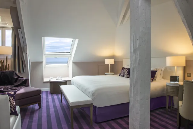 Duplex, Sea, Family, Suite, Double Bed، Relais Thalasso Baie De La Baule Chateau Des Tourelles 2/3