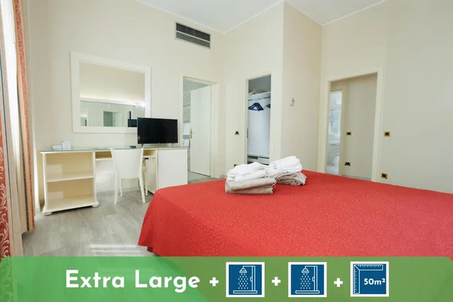 غرفة رباعية، Savoia Thermae Spa 4/10