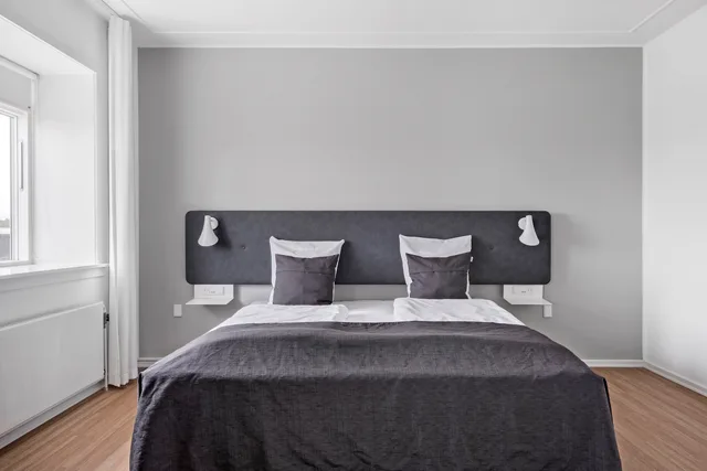 غرفة عائلية بسرير مزدوج مع أريكة، Hotel Svendborg 2/5