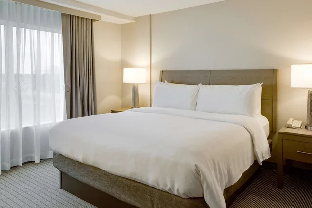 جناح بسرير كينج مع أريكة لذوي الإعاقة، Embassy Suites by Hilton Columbus Dublin 4/10