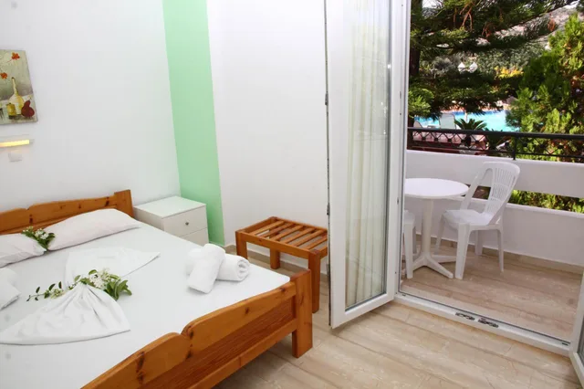 شقة بإطلالة على المسبح بغرفة نوم واحدة، Nikos Apartments 5/7