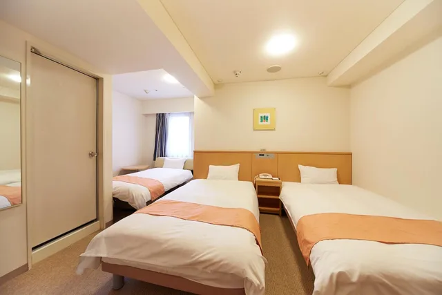 غرفة سوبيريور ثلاثية بثلاثة أسرّة، Nest Hotel Kumamoto Ex Chisun Hotel Kumamoto 2/3