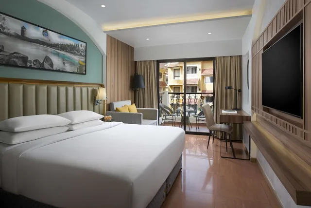 غرفة ديلوكس بسرير كينج بإطلالة على المسبح، Park Inn By Radisson Goa Candolim 3/10