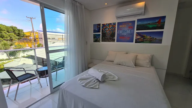 استوديو بسرير مزدوج بشرفة بمطبخ، Porto Sol Flats By Aft 2/7