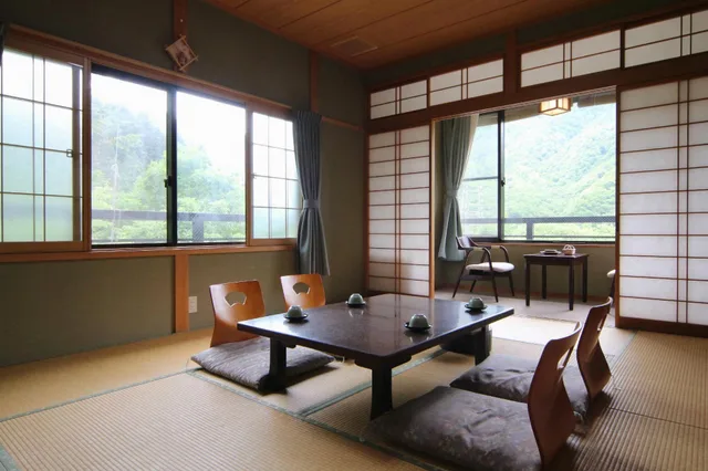 غرفة يابانية بأرضية تاتامي، Ryokan Tanaka 1/2