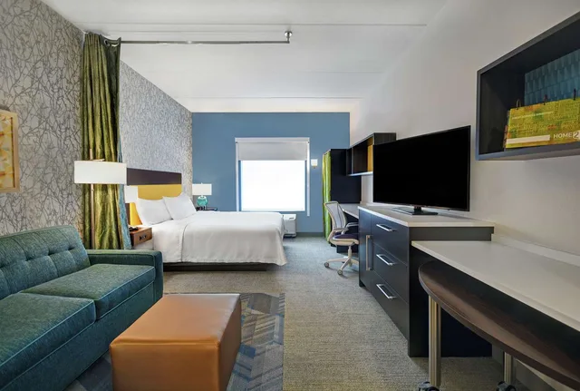جناح استوديو بسرير كينج لذوي الإعاقة، Home2 Suites By Hilton Lawrenceville Atlanta Sugarloaf Ga 2/4