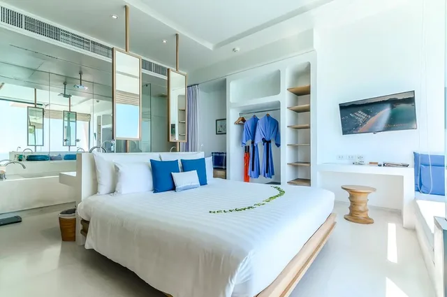 فيلا بسرير كينج بإطلالة على البحر، Bandara Pool Villas, Phuket (ex Bandara Villas Phuket) 1/1