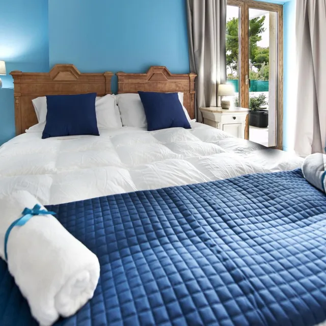 غرفة بسرير مزدوج بإطلالة على الحديقة، Relais Lo Stagnone 4/10