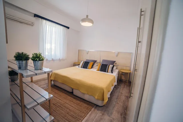 جناح بريميوم بسرير كوين بإطلالة على البحر مع أريكة، True Blue Boutique Hotel Kalkan 1/1