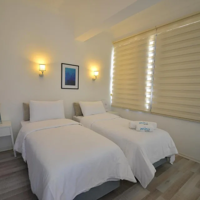 غرفة بسرير مزدوج أو سريرين منفصلين، Minu Hotel 10/10