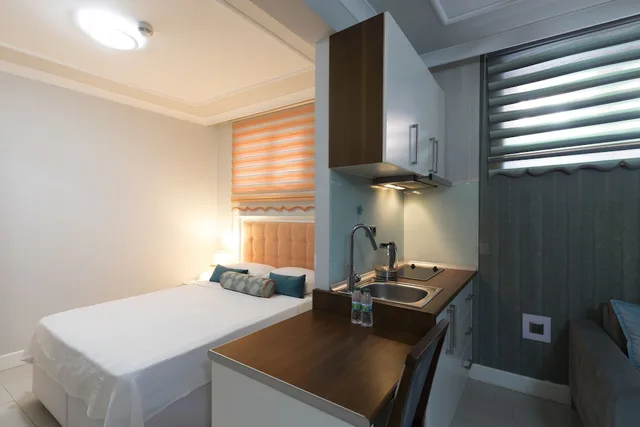 جناح استوديو اقتصادي بسرير مزدوج، Delight Deluxe Apart Hotel 3/6