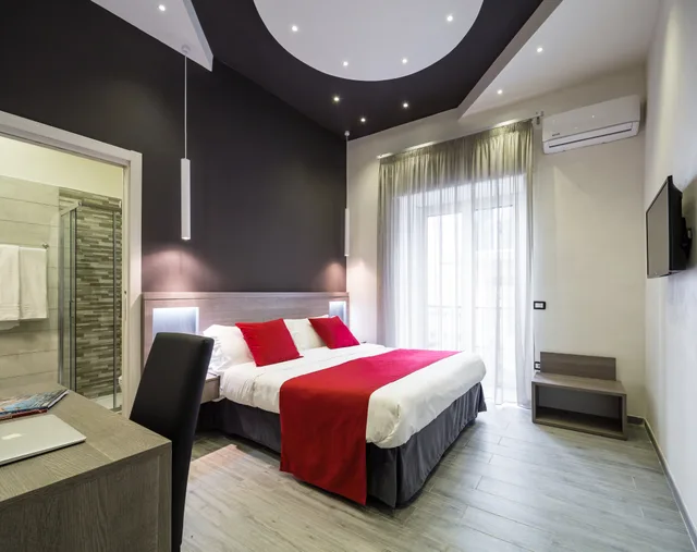 غرفة بسرير مزدوج، Hotel Bella Napoli Ex de La Ville Hotel 4/5