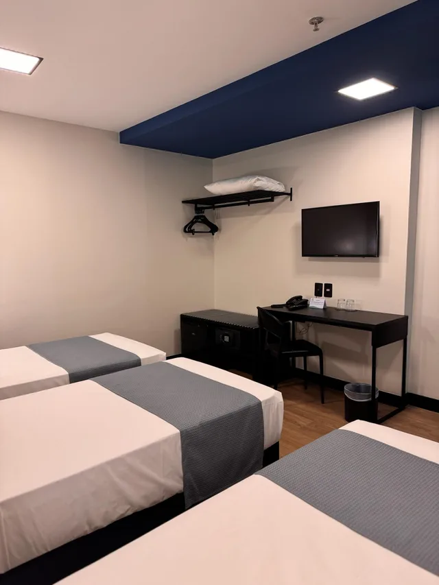 غرفة قياسية ثلاثية، Wa Hotel Fortaleza 2/3
