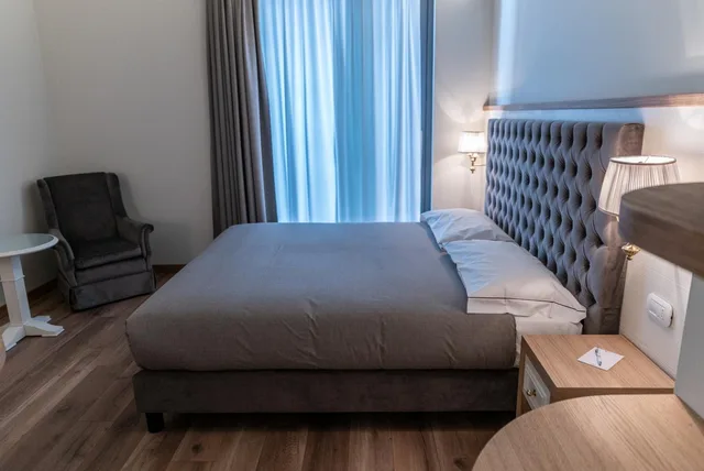 غرفة ديلوكس بسرير مزدوج أو سريرين منفصلين، Cristallo Club Wellness Hotel 3/5