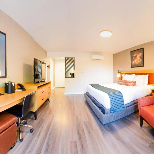 Deluxe, Double Bed, The Village Inn 2/3