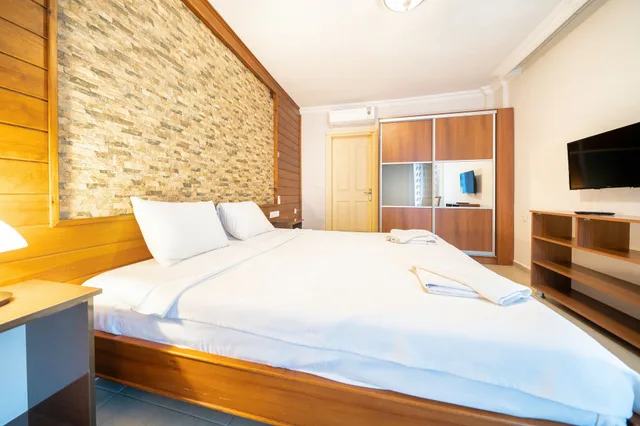 غرفة بسرير مزدوج أو سريرين منفصلين بشرفة، Dedeminn Garden Hotel 9/10