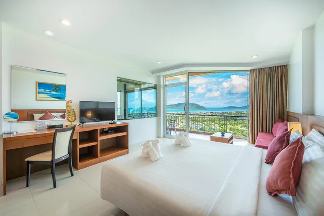 جناح بسرير كينج بإطلالة على البحر، The View Rawada Phuket 1/10