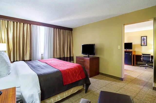 جناح ديلوكس بسرير كينج، Comfort Inn Cleveland Downtown 4/10