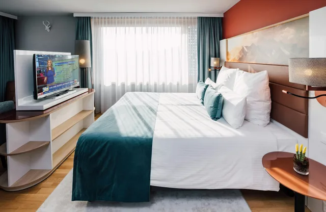 غرفة ديلوكس، Leonardo Hotel Zurich Airport 4/6