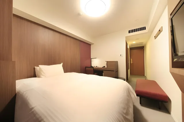 غرفة ركنية بسرير مزدوج، RICHMOND HOTEL KAGOSHIMA KINSEICHO 1/2