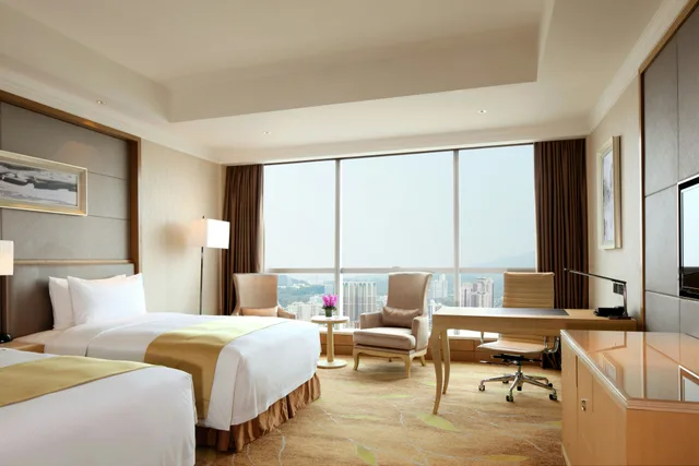 غرفة تنفيذية بسريرين منفصلين، DoubleTree by Hilton Hotel Guangzhou 4/4