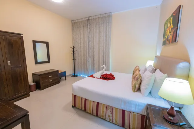 جناح بسرير كينج وسريرين منفصلين بغرفتي نوم، Ewan Tower Hotel Apartments 5/8